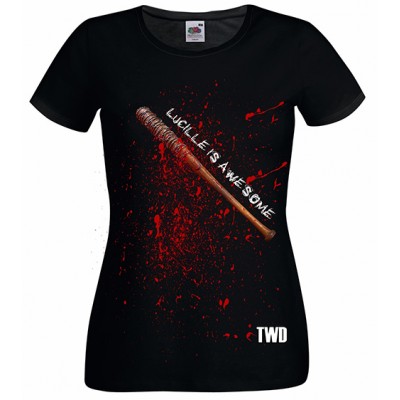 Дамска тениска на LUCILLE IS AWESOME - TWD